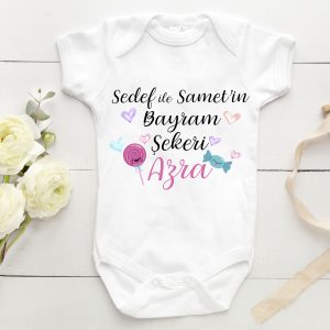 Baskili bebek bayram kiyafeti